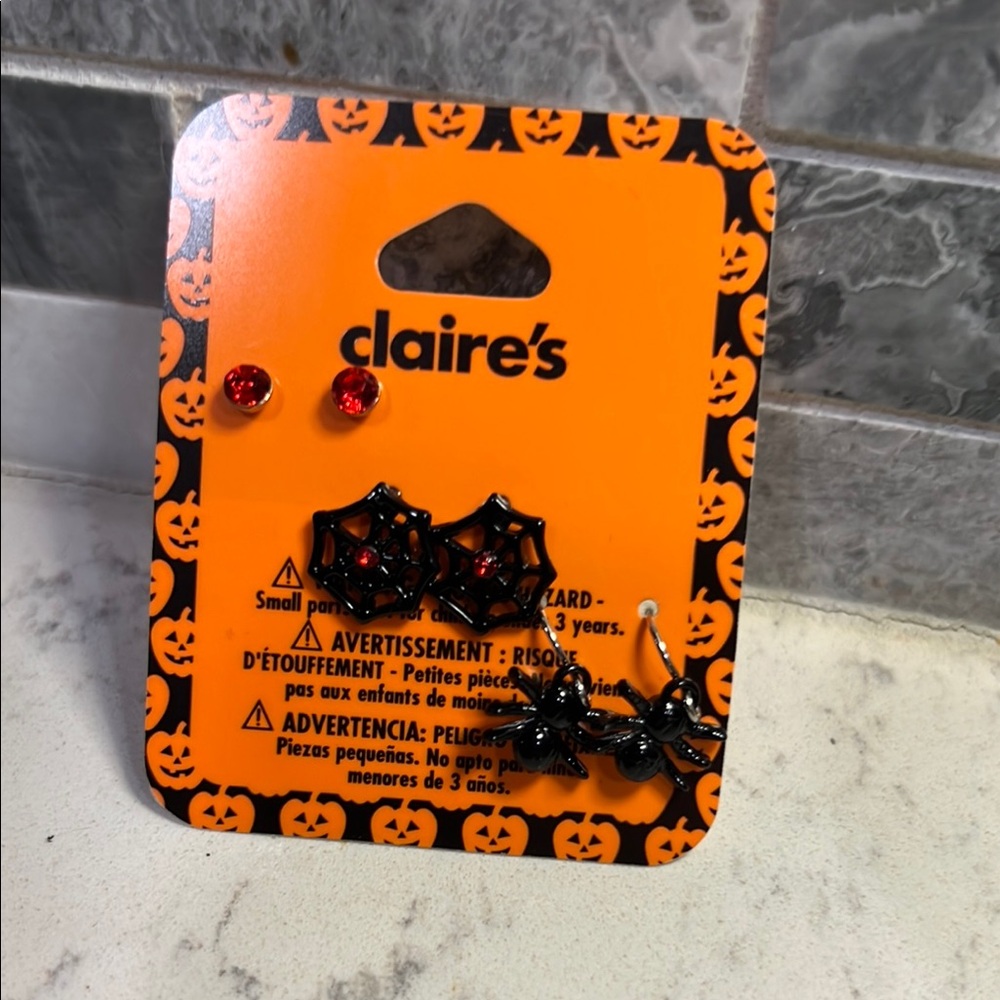 Claire’s Halloween Earrings